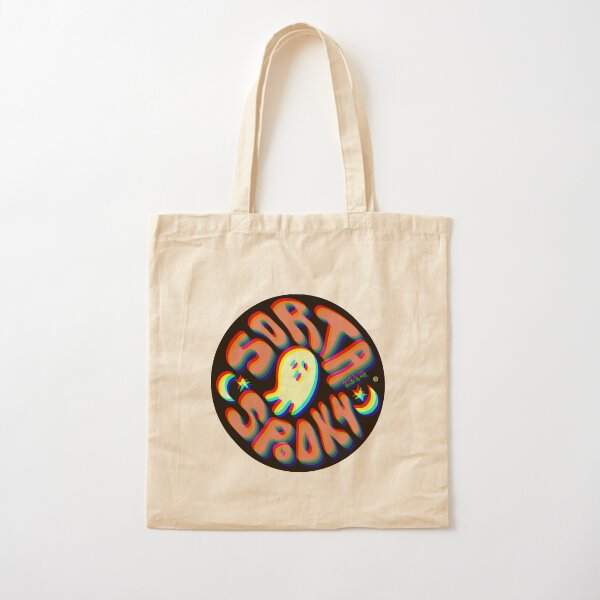 Sorta Spooky © 3D Cotton Tote Bag