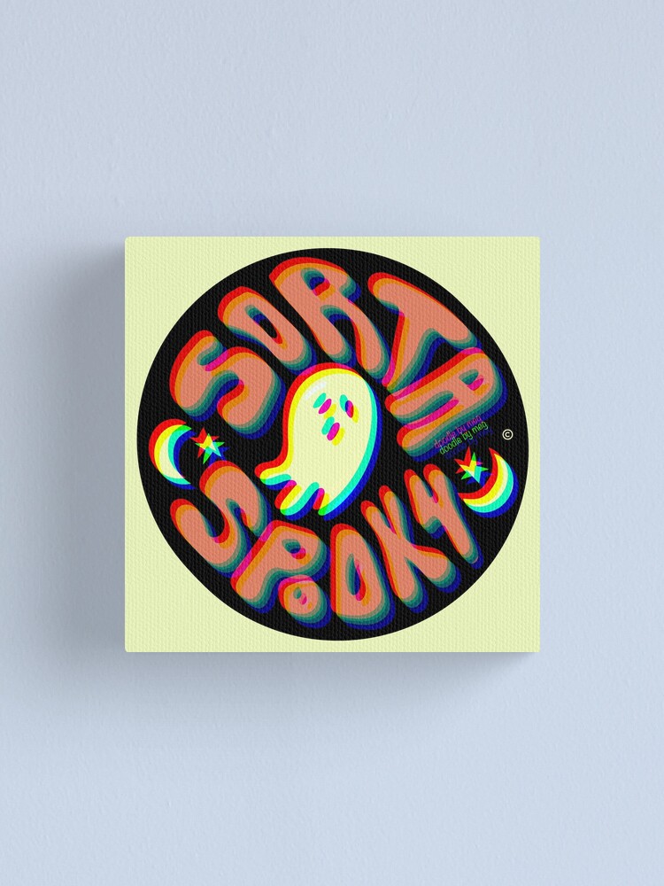 Alternate view of Sorta Spooky © 3D Canvas Print