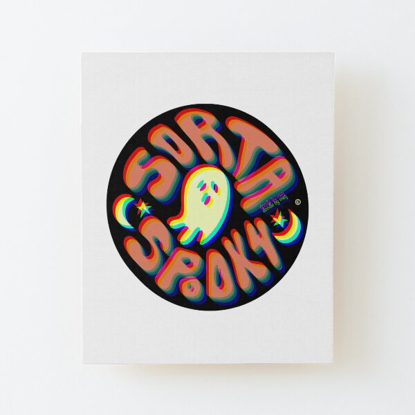 Sorta Spooky © 3D Wood Mounted Print