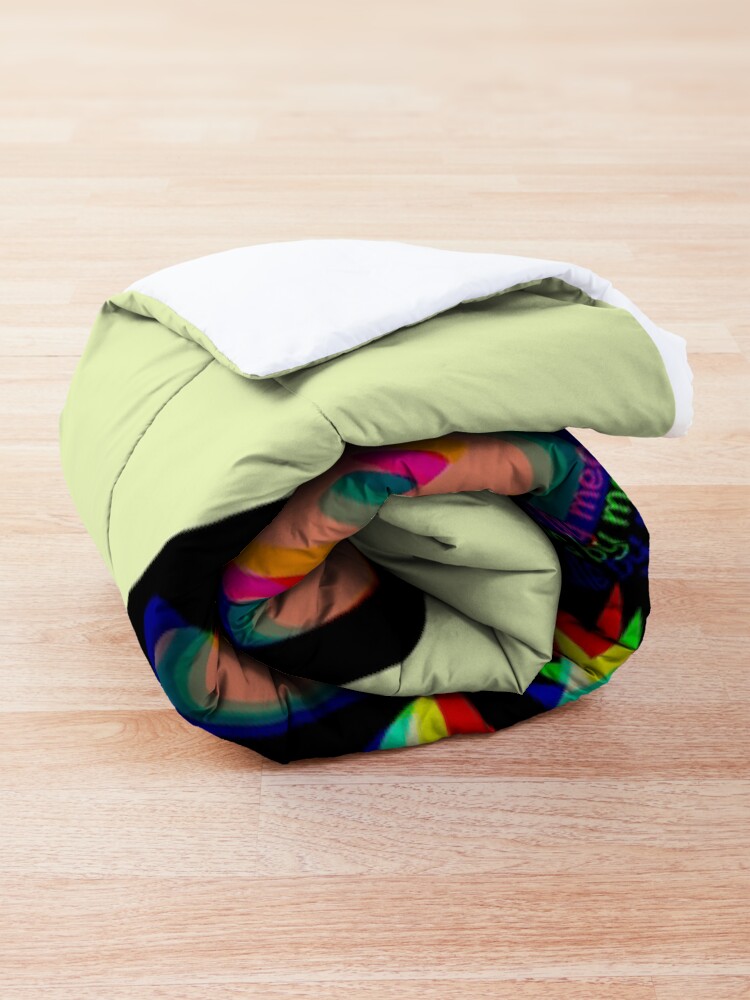 Thumbnail 3 of 5, Comforter, Sorta Spooky © 3D designed and sold by doodlebymeg.