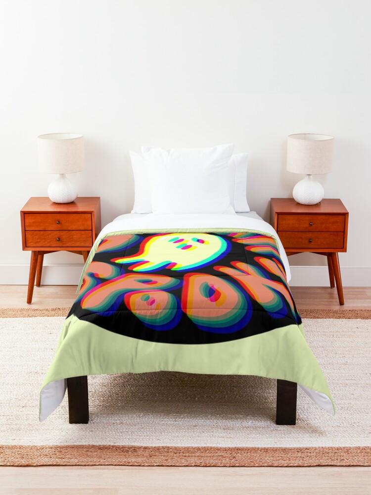 Thumbnail 2 of 5, Comforter, Sorta Spooky © 3D designed and sold by doodlebymeg.