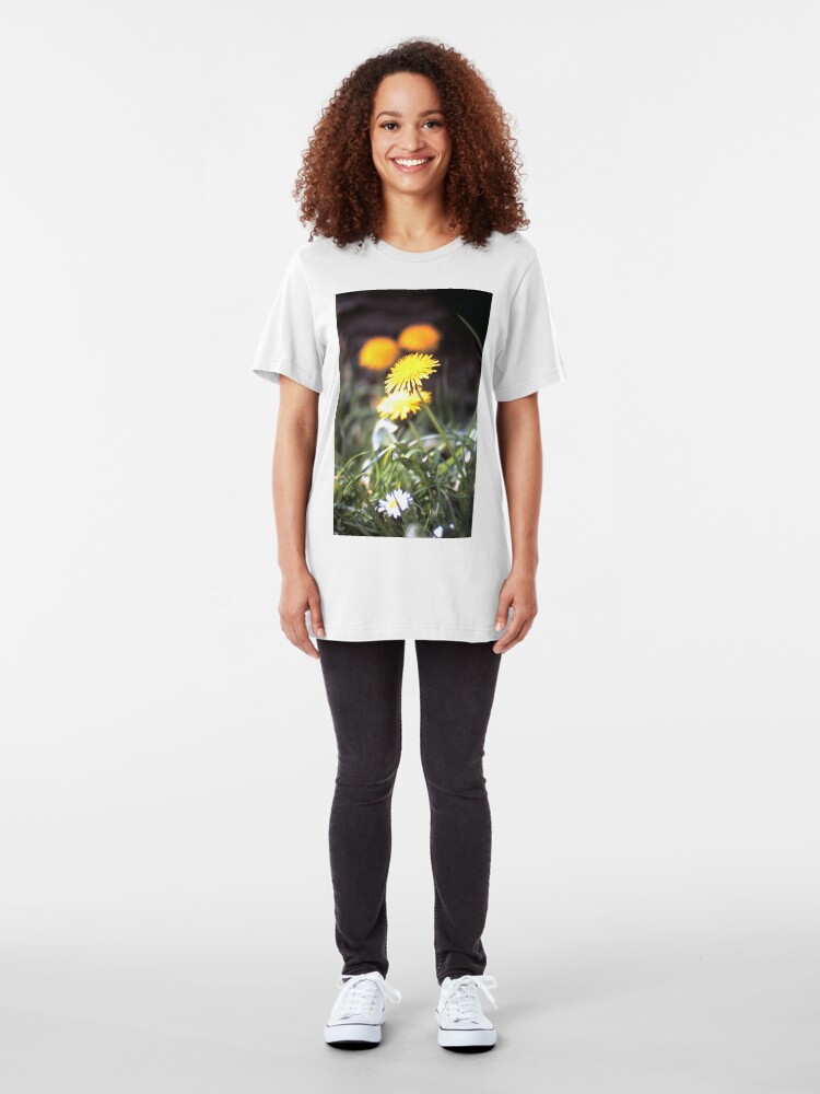 Alternative Ansicht von Der Löwenzahn Slim Fit T-Shirt