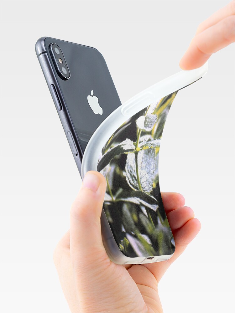 Alternative Ansicht von Pfeffer-Minze iPhone-Hülle & Cover