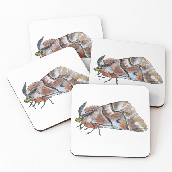 Item preview, Fashionable Divorcee Moth designed and sold by JoandCoArt.