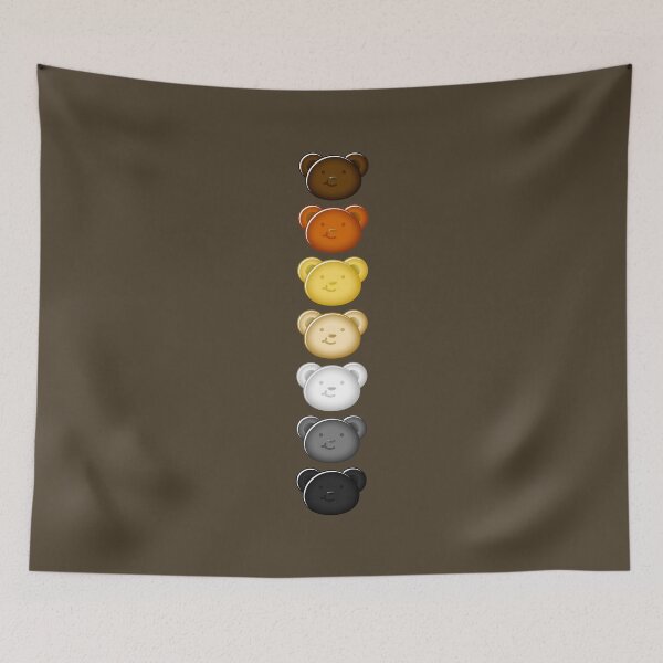 Item preview, BEAR GUMMY FLAG - GAY BEAR designed and sold by gbshop.