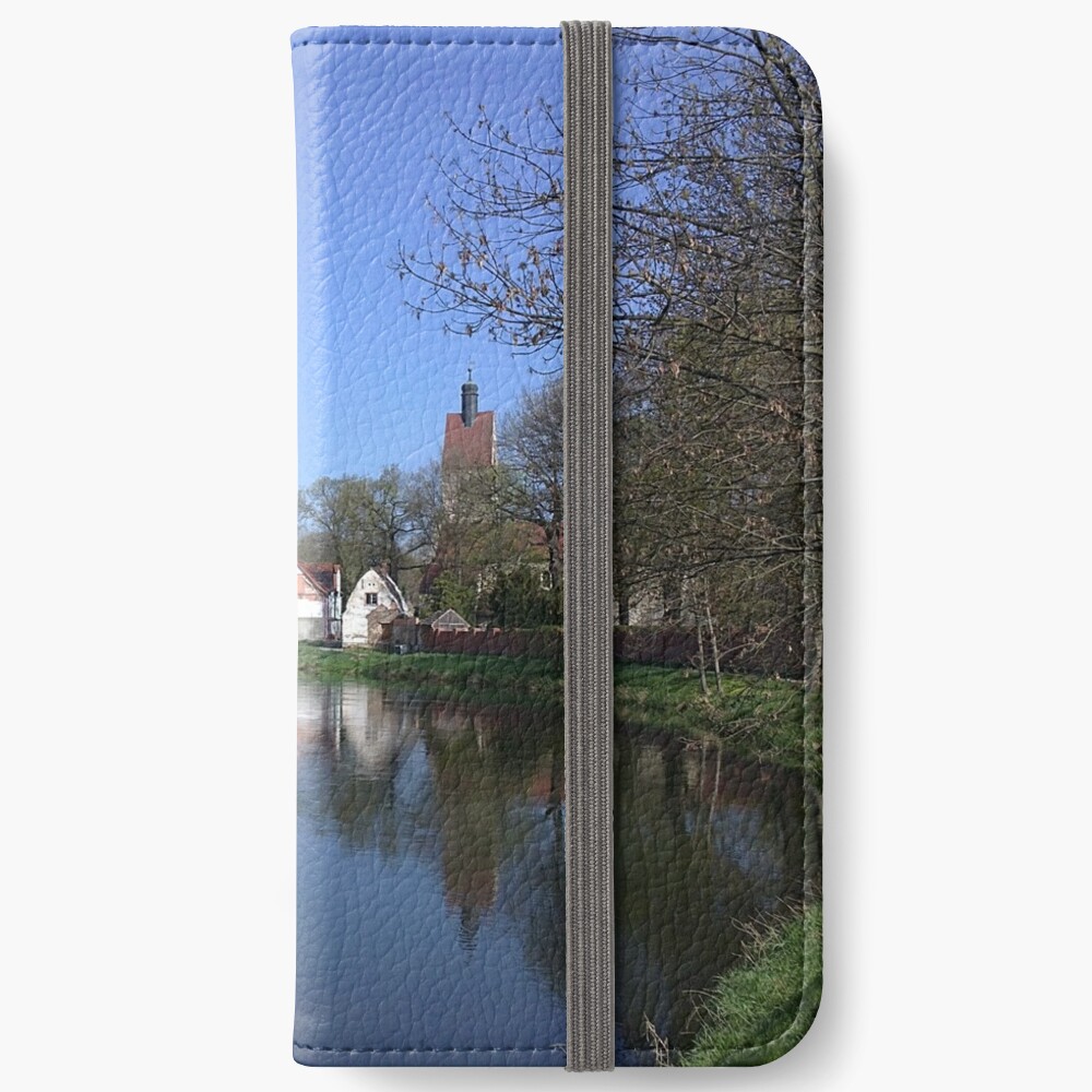 Dom und Schloß Merseburg mit Saale iPhone Flip-Case