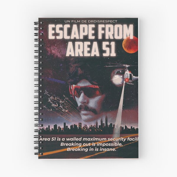 Item preview, DrDisrespect - Escape from Area 51 designed and sold by Thorsten Denk.