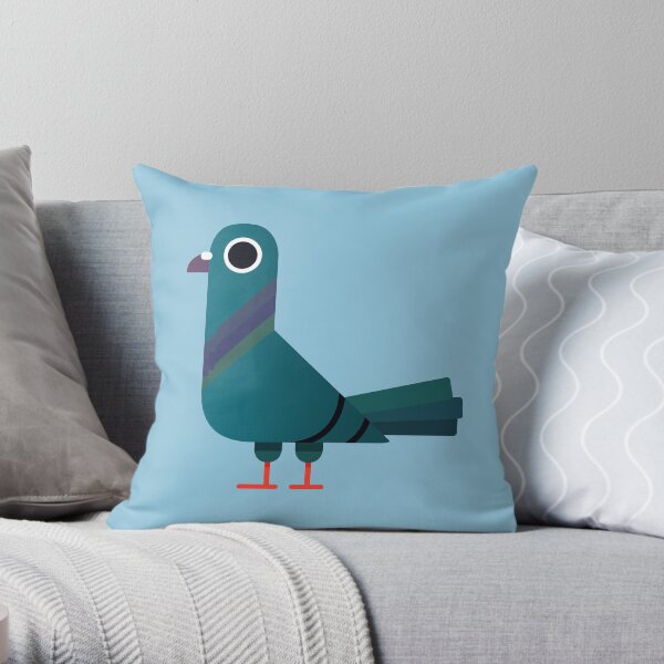 Pigeon Throw Pillow