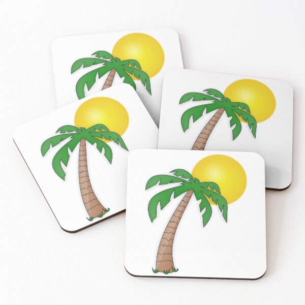 Item preview, Palm tree and sun designed and sold by iCimages.net.