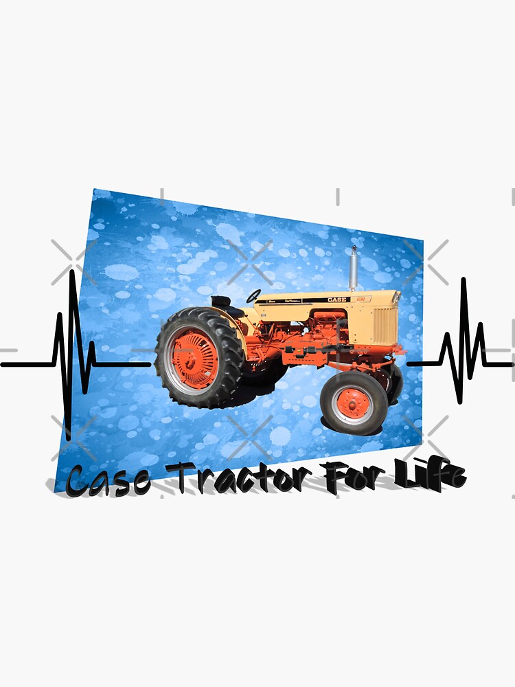 "Case Tractor" Sticker for Sale by Redbubble