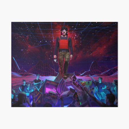 DrDisrespect domine le monde numérique Impression rigide