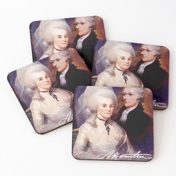 Artikelvorschau, Alexander Hamilton und Elizabeth Schuyler-Hamilton entworfen und verkauft von AlissaLavish.