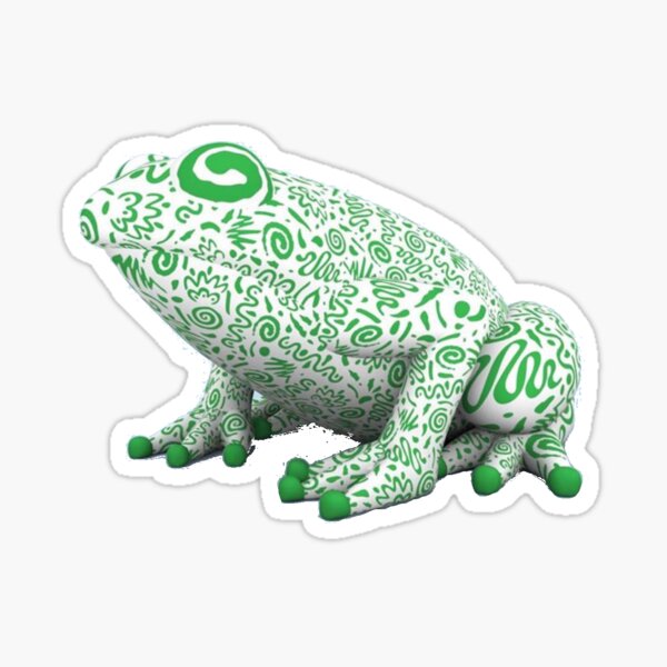 Vampire Weekend Frog Sticker