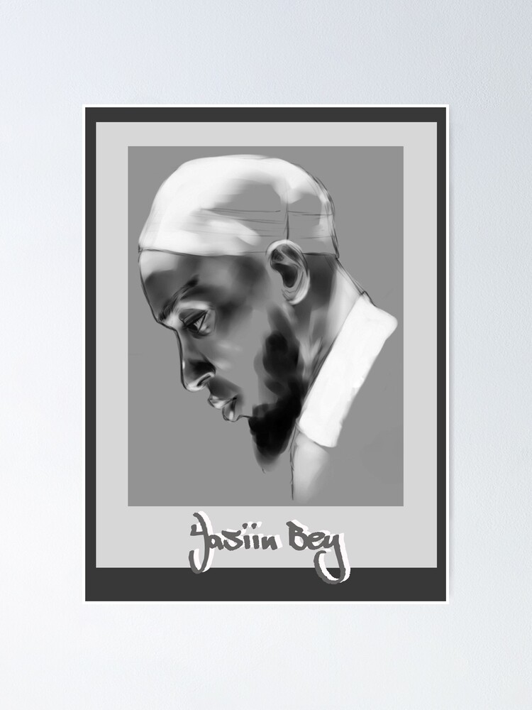 Rapper Yasiin Bey aka Mos Def Poster by sarrah-al