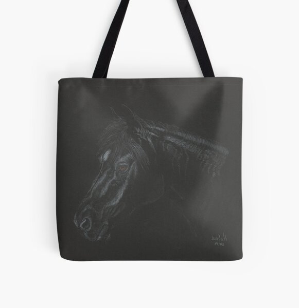 Le Noir, looking left All Over Print Tote Bag