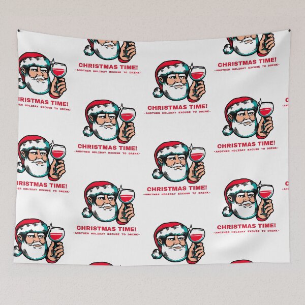 Item preview, Funny Santa Drinking Gift designed and sold by SerenaBliss.