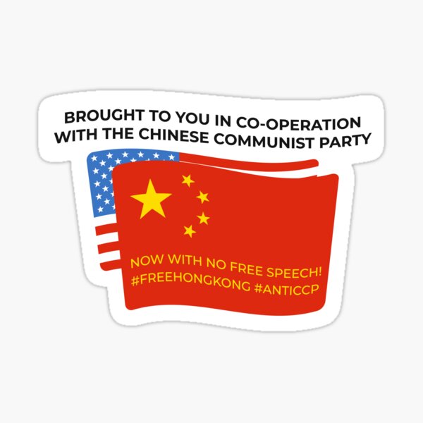 Co-operation labels Sticker