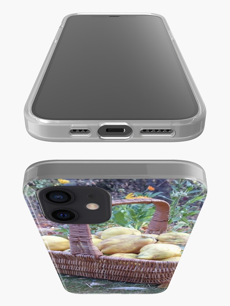 Alternative Ansicht von Quitten im Korb iPhone-Hülle & Cover