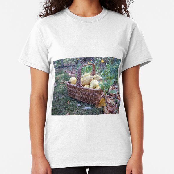 Quitten im Korb Classic T-Shirt