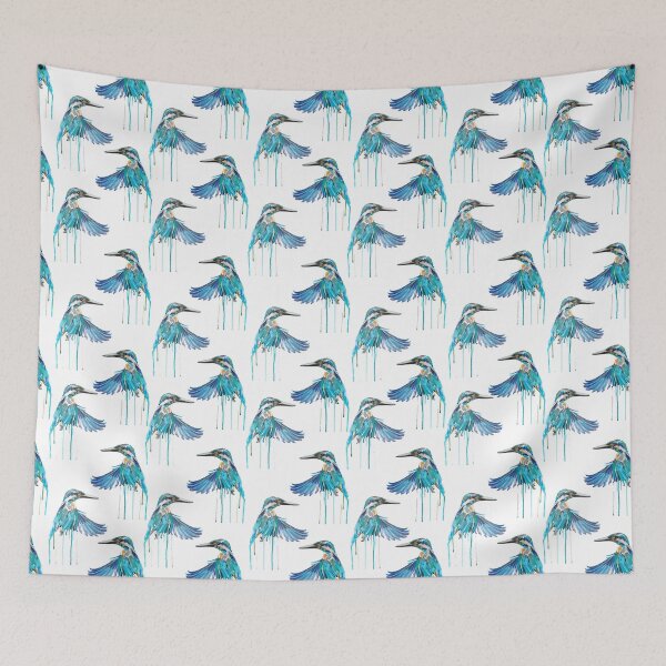 Item preview, Kingfishers designed and sold by Sarah Marsh.
