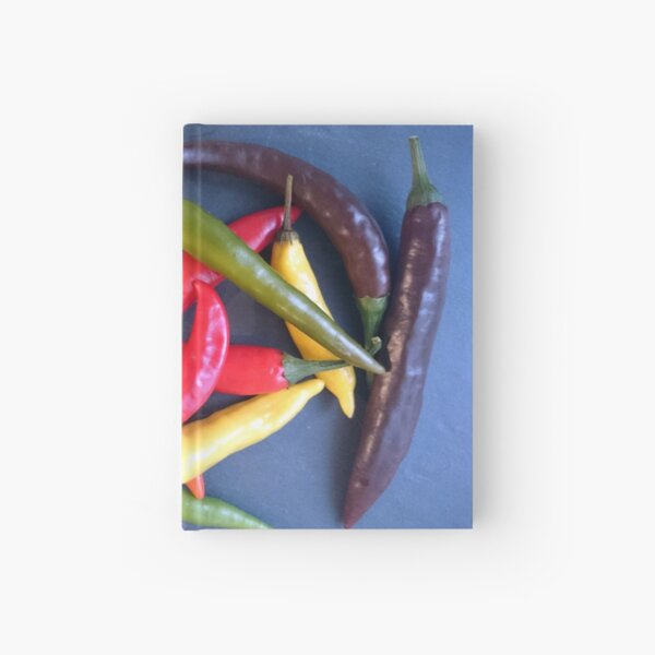 Bunter Chili Notizbuch