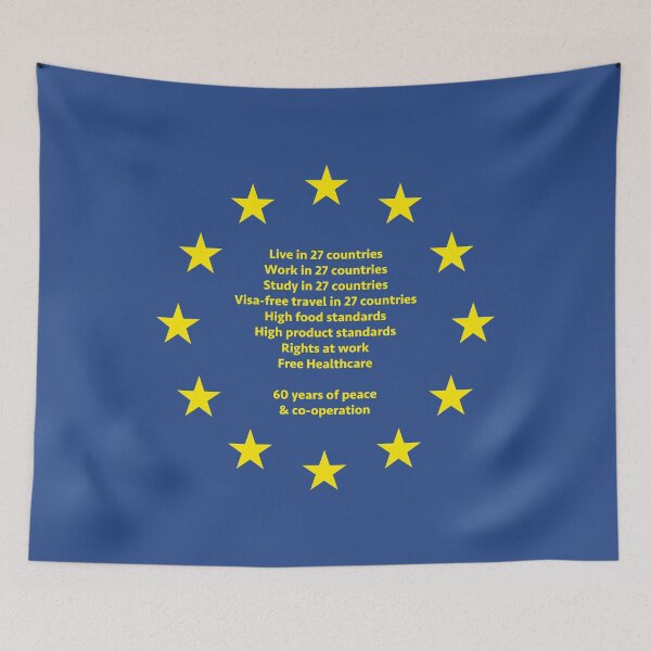 Artikelvorschau, EU Flag Version 2 entworfen und verkauft von Digital-Floral.