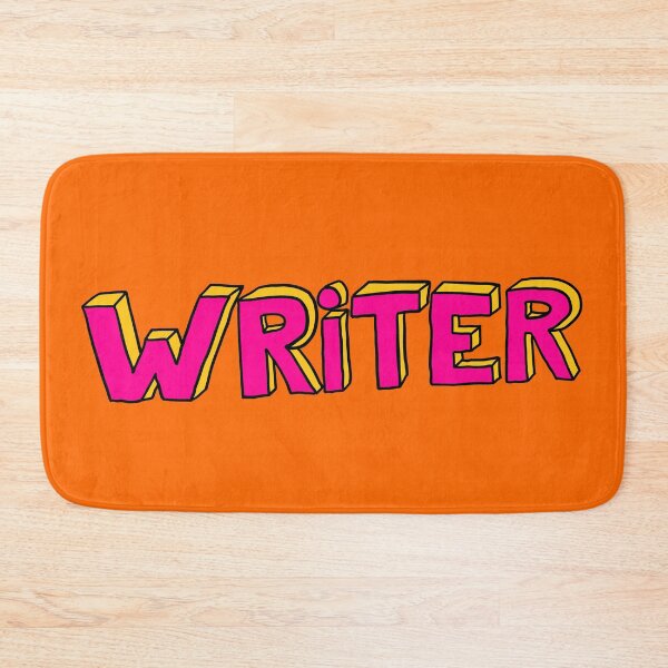 Item preview, Badly drawn WRITER - pink and yellow designed and sold by MOREDANKMEMES.