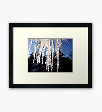 Ice, Ice, Ice Framed Print