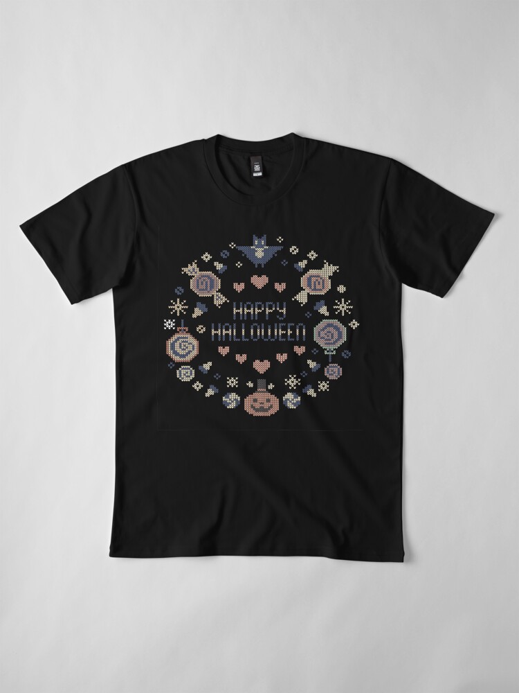 Vista alternativa de Camiseta premium Happy Halloween