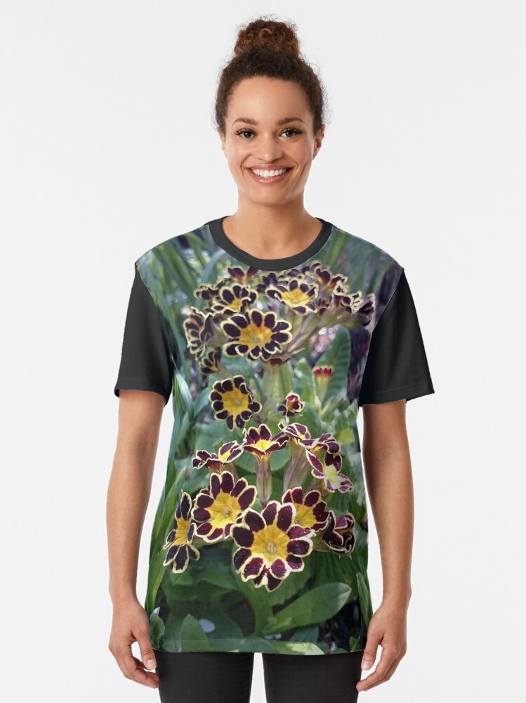 Alternative Ansicht von Primel im Frühling Grafik T-Shirt