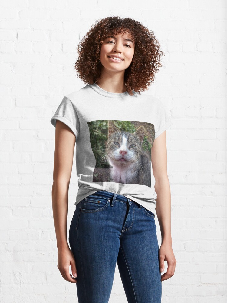 Alternative Ansicht von Katze Max Classic T-Shirt