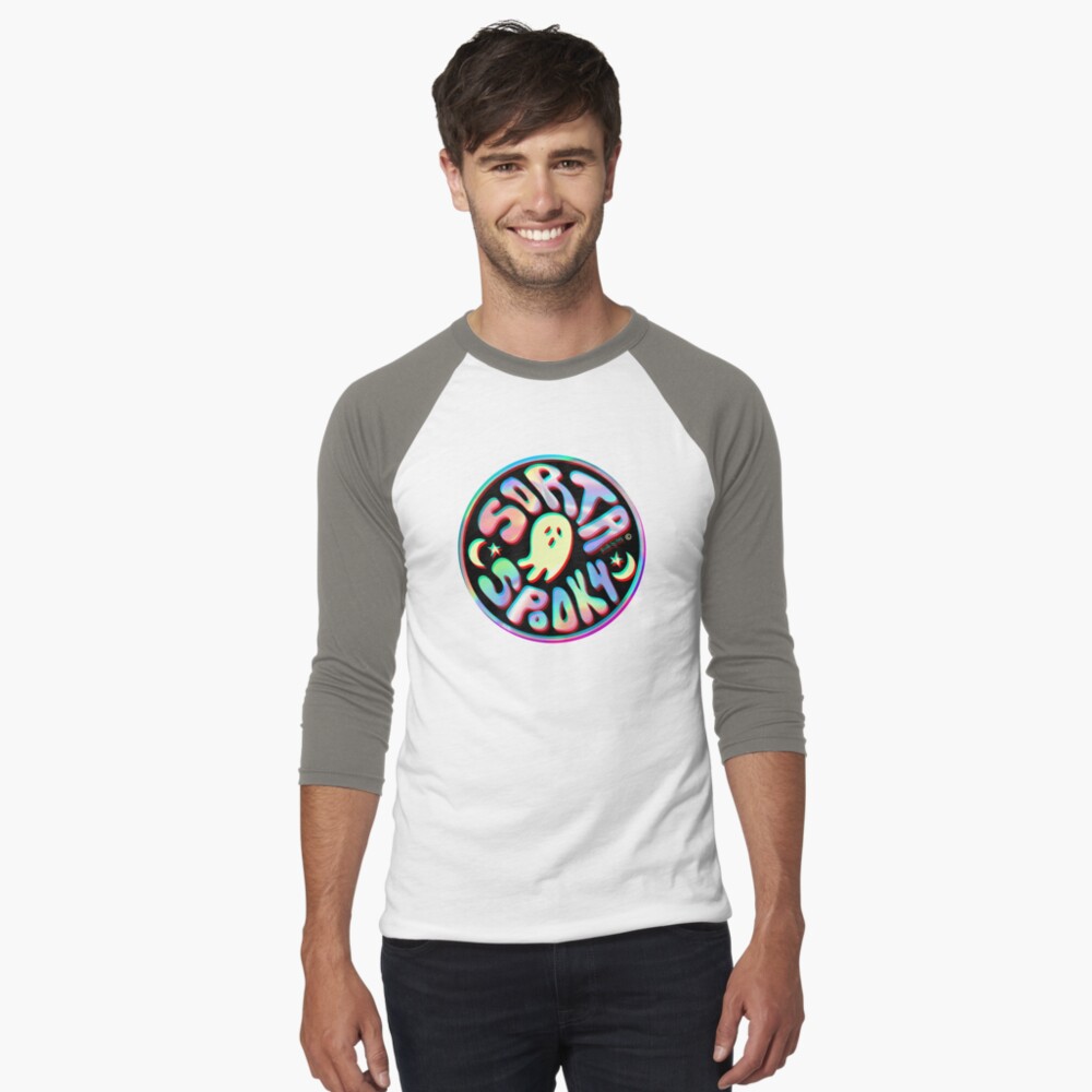 Item preview, Baseball ¾ Sleeve T-Shirt designed and sold by doodlebymeg.