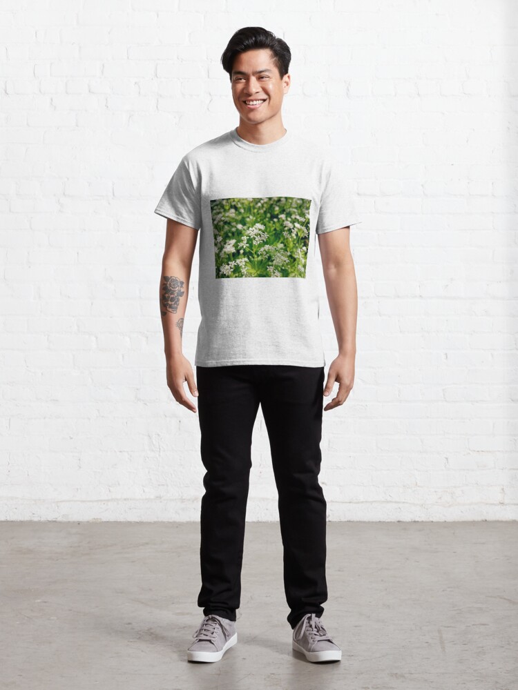 Alternative Ansicht von Zarte Waldmeister-Blüte Classic T-Shirt