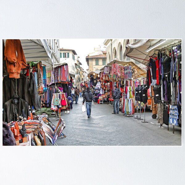 Item preview, The Marketplace - Florence,  Italy designed and sold by T.J. Martin.