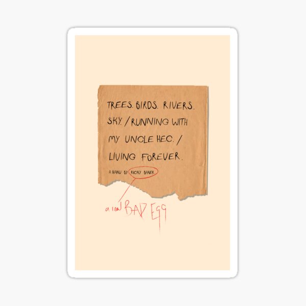 Item preview, A Haiku by Ricky Baker designed and sold by 6Wordsworth.