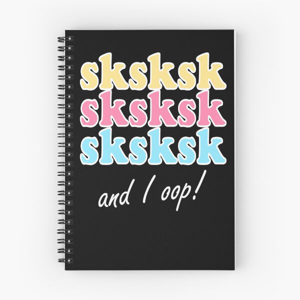 Item preview, sksksk and I oop! designed and sold by jpjournals.