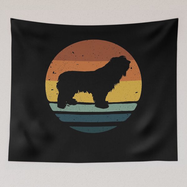 Item preview, Polish Lowland Sheepdog Retro Vintage  designed and sold by rafaeltto.