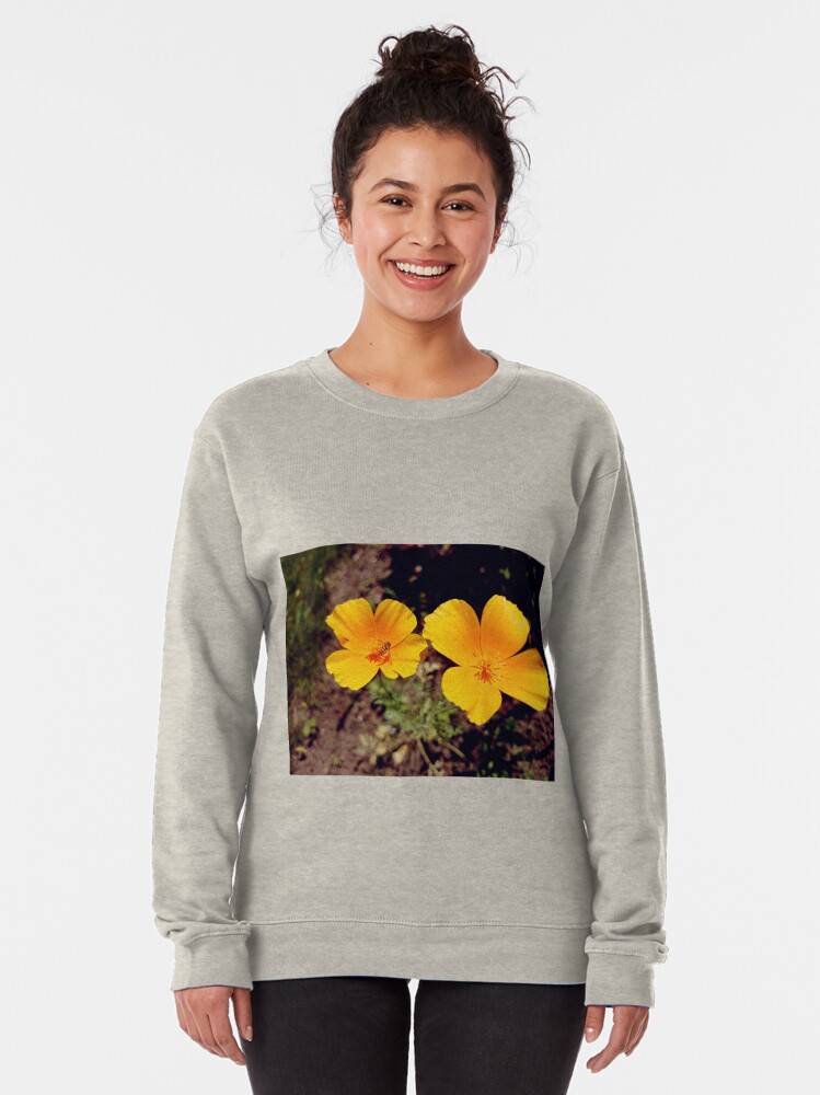 Alternative Ansicht von Kalifornischer Mohn Pullover