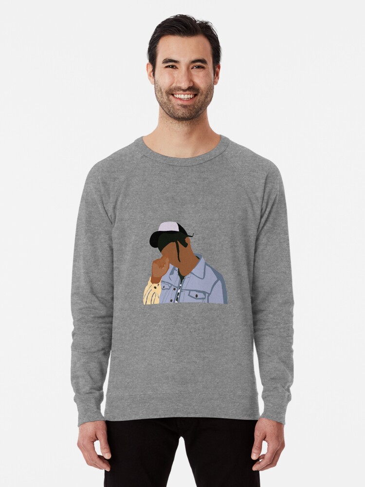 Ski Mask The Slump God Lightweight Sweatshirt By Actualfactual