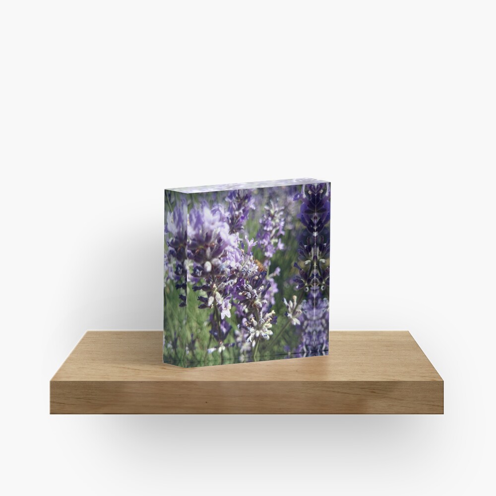 Lavendel Acrylblock