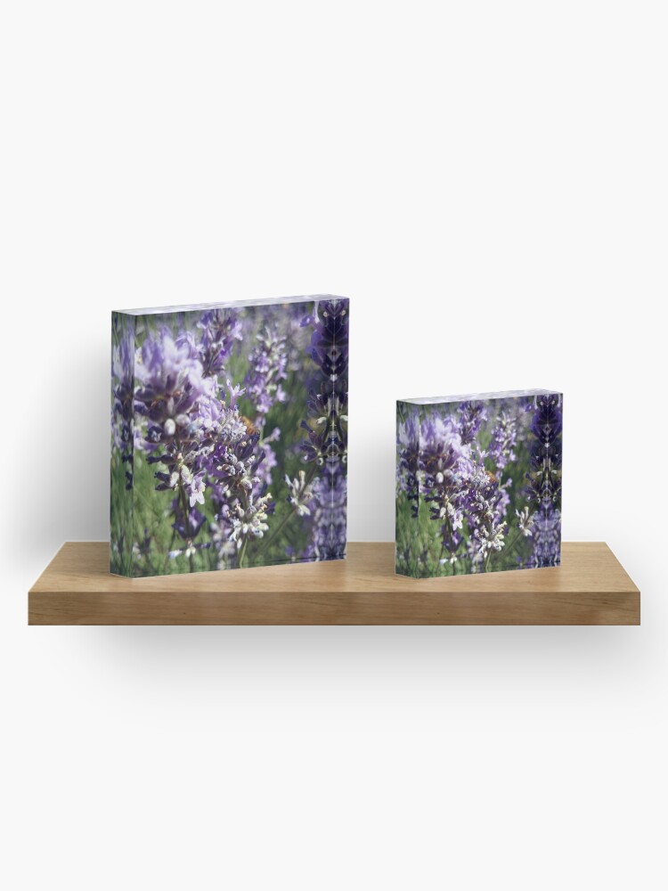 Alternative Ansicht von Lavendel Acrylblock