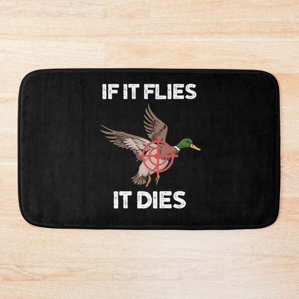 Item preview, If It Flies It Dies Funny Duck Hunting Gift designed and sold by CatRobot.