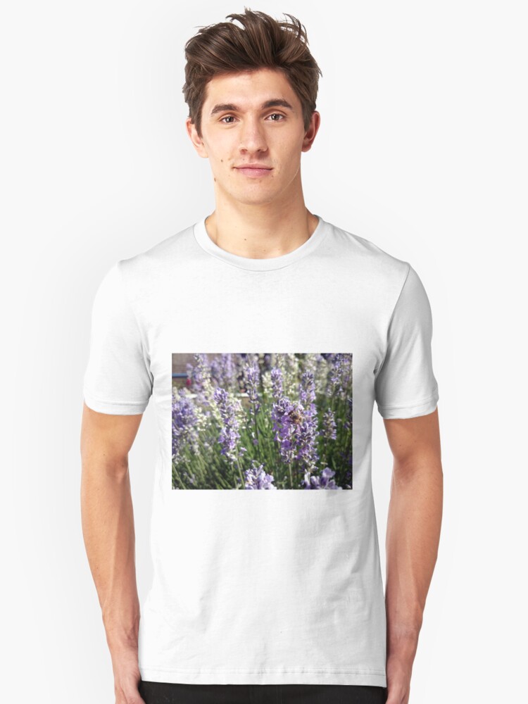 Alternative Ansicht von Lavendel Slim Fit T-Shirt