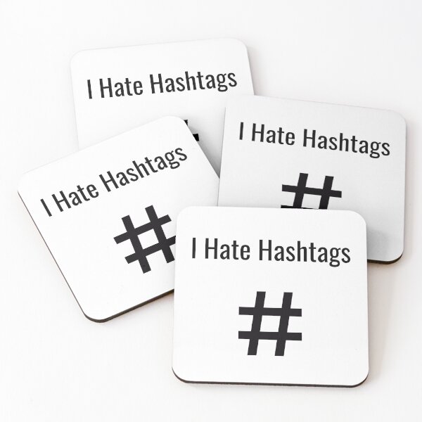 Item preview, I Hate Hashtags designed and sold by sebastiandoe5.