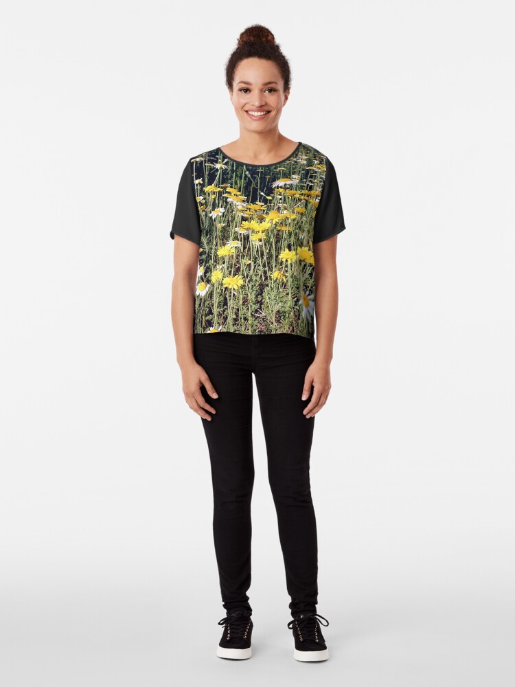 Alternative Ansicht von Färber-Kamille Chiffon Top