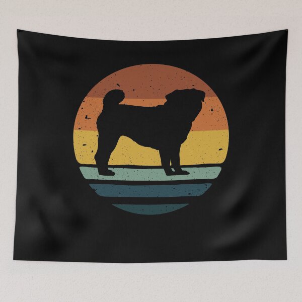 Item preview, Pug Retro Vintage  designed and sold by rafaeltto.