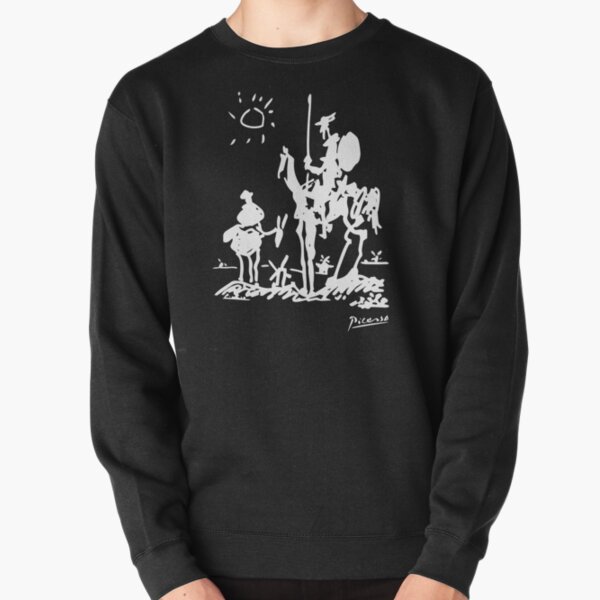 Pablo Picasso Don Quixote 1955 Artwork Shirt, Reproduction Pullover Sweatshirt