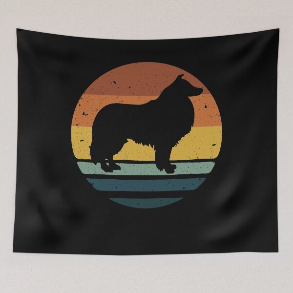 Item preview, Sheltie Retro Vintage  designed and sold by rafaeltto.
