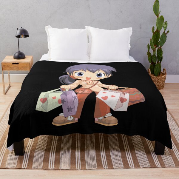 Item preview, Anime girl with shopping bags. designed and sold by emphatic.