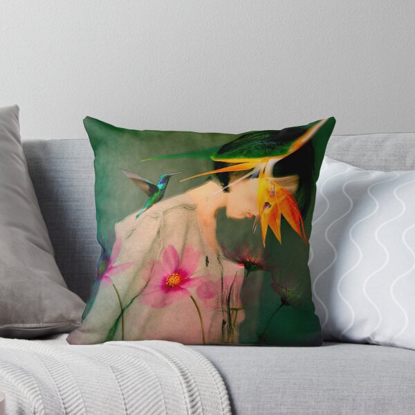 Item preview, Woman between flowers designed and sold by VictoriaHerrera.